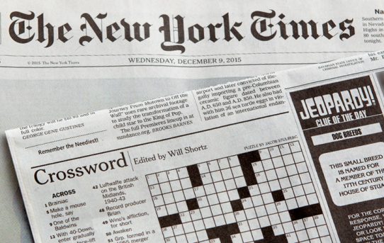 Facts about the NYT Crossword Puzzle